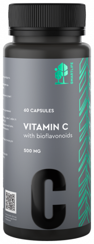 SmartLife Vitamin C 500 mg, 60 капсул