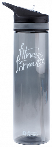 Fitness Formula Бутылка с трубочкой на крышке, 800 мл