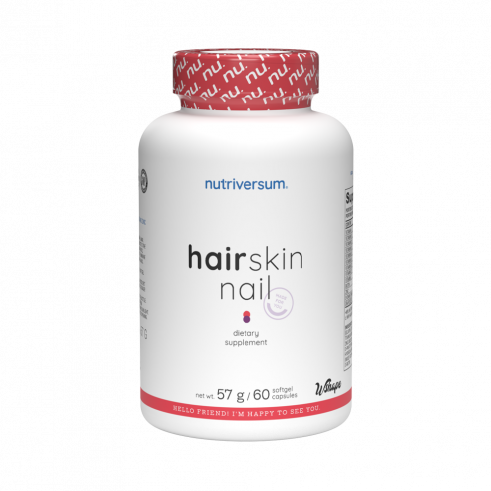 Nutriversum Wshape Hair Skin Nail, 60 капсул