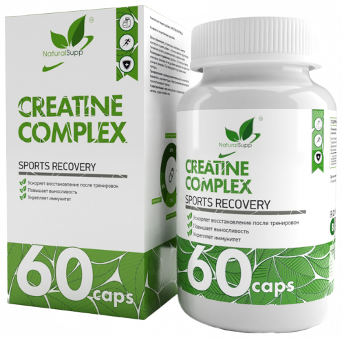 Natural Supp Creatine Complex, 60 капсул
