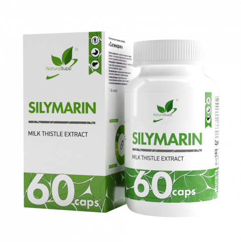 Natural Supp Silymarin, 60 капсул