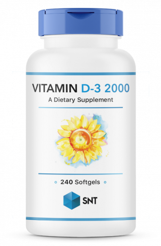 SNT Vitamin D3 2000 IU, 240 капсул