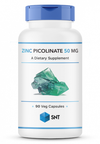 SNT Zinc Picolinate 50 mg, 90 капсул