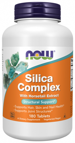 NOW Silica Complex, 180 таблеток