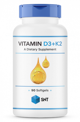 SNT Vitamin D3 + K2 2000 IU, 90 капсул