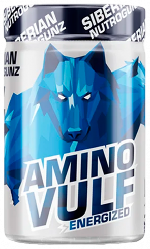 Siberian Nutrogunz Amino Vulf Energized, 225 грамм
