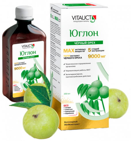 Vitauct Юглон / Черный орех, 350 мл