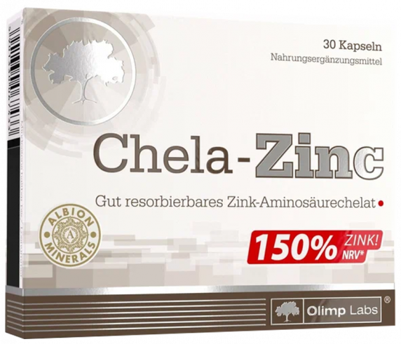 Olimp Labs Chela-Zinc, 30 капсул