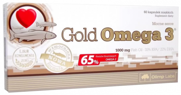 Olimp Labs Gold Omega 3 1000 mg, 60 капсул