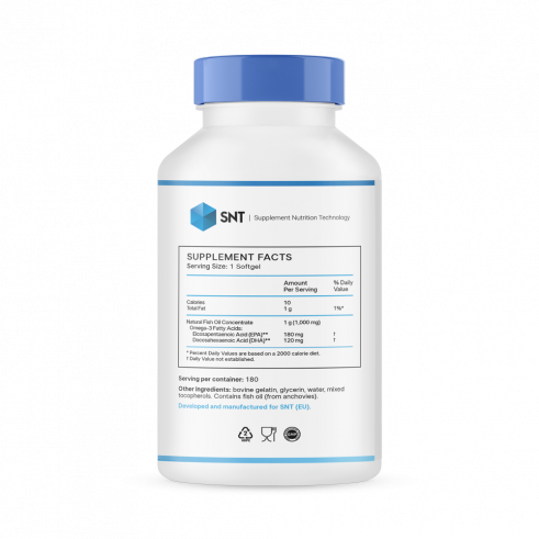 SNT Omega-3 Regular, 180 капсул