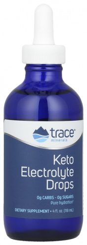 Trace Minerals Keto Electrolyte Drops, 118 мл