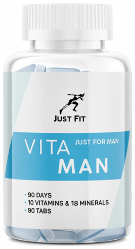 Just Fit Vita Man, Вита Мен, 90 таблеток