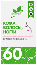 Natural Supp Кожа, Волосы, Ногти, 60 капсул