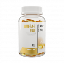 Maxler Omega-3 Gold, 120 капсул