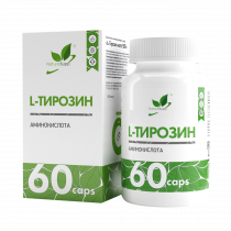 Natural Supp L-Tyrosine caps 500, L-Тирозин капс 500, 60 капсул