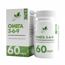 Natural Supp Omega 3-6-9, Омега 3-6-9 из рыбьего жира и масел, 60 капсул