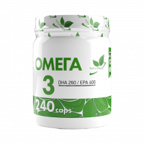 Natural Supp Omega-3, Омега 3 из рыбьего жира, 240 капсул