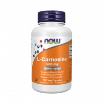NOW L-Carnosin 500 mg, L-Карнозин 500 мг, 100 капсул