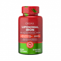 Orzax Liposomal Iron, Липосомальное Железо, 90 капсул