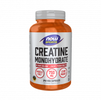 NOW Creatine Monohydrate 750 mg, 240 капсул
