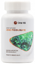 One NS Zinc picolinate, Цинка пиколинат, 60 капсул